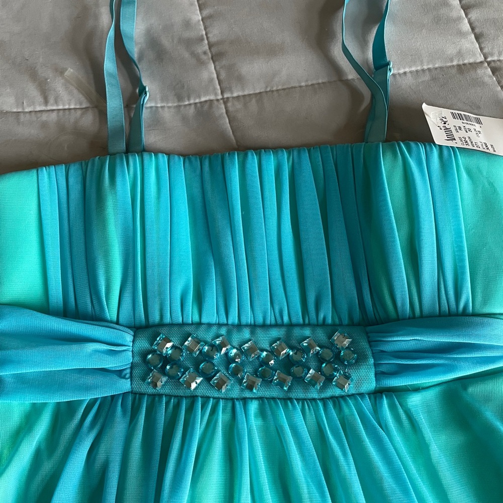 mini never wornstrapless. Chiffon junior